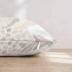 Abstract Media Ivory Throw Pillow throw pillow - Hillcroft Home