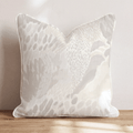 Abstract Media Ivory Throw Pillow throw pillow - Hillcroft Home
