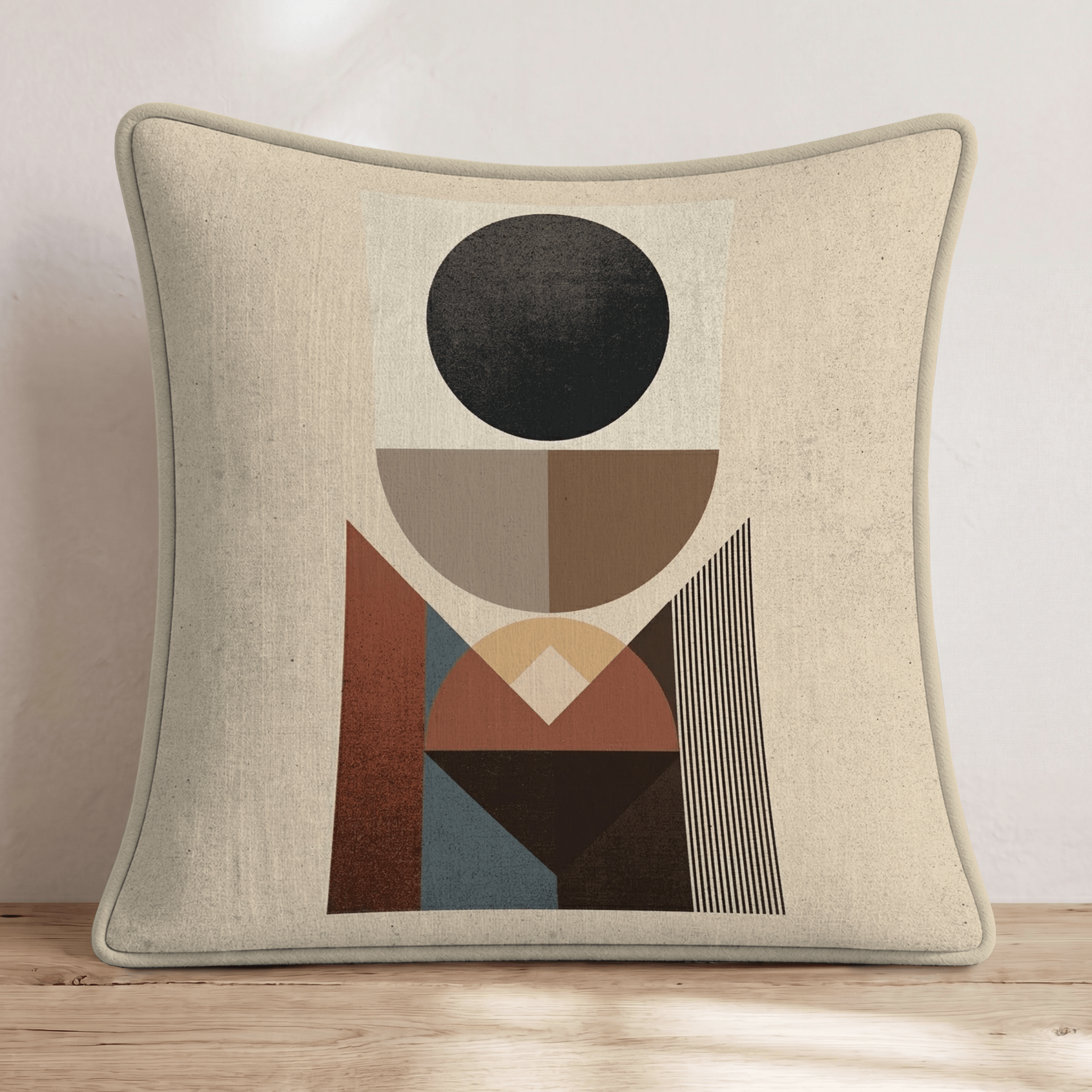 Abstract Old Fashioned Throw Pillow - Hillcroft Home