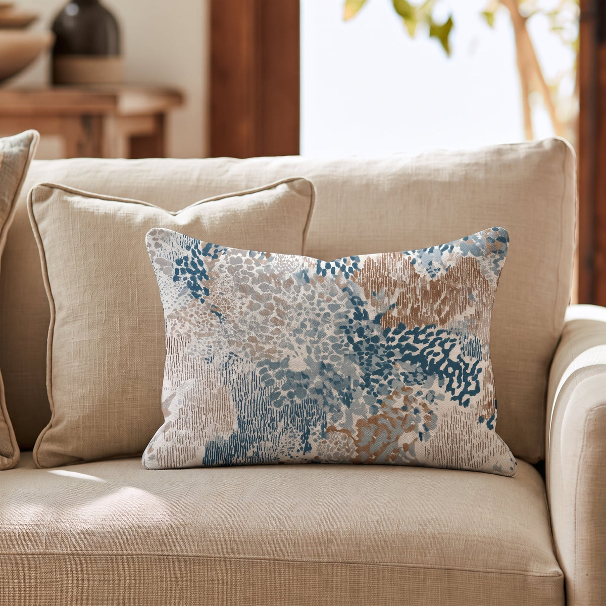 Abstract Southwest Throw Pillow throw pillow - Hillcroft Home