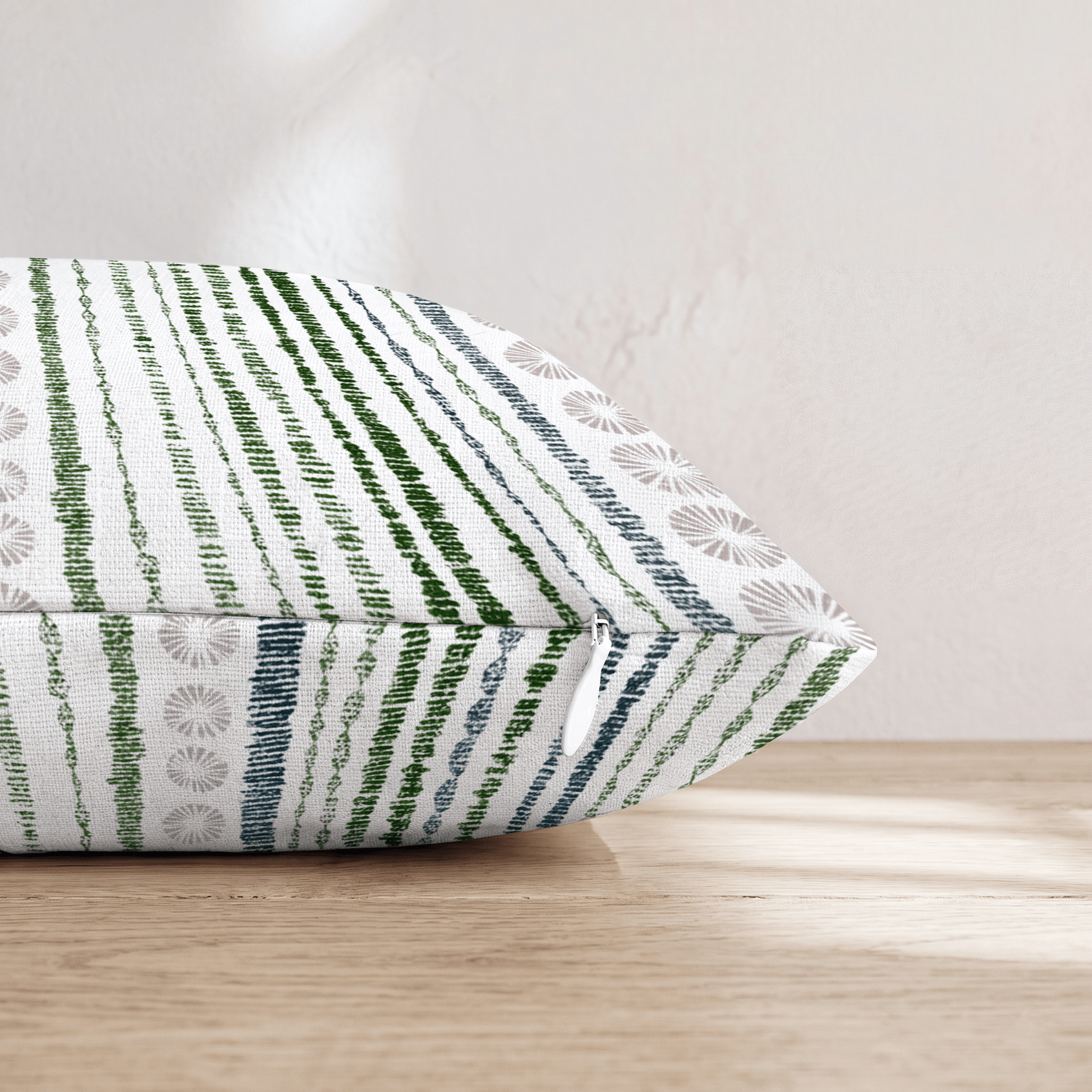 Acacia Stripes Throw Pillow - Hillcroft Home