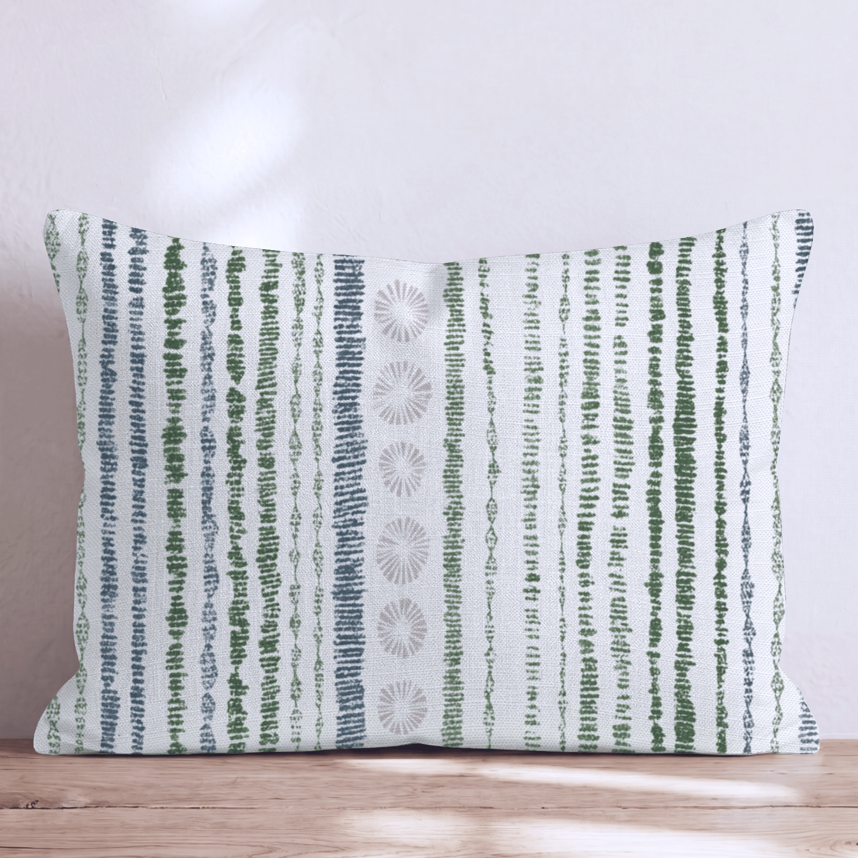 Acacia Stripes Throw Pillow - Hillcroft Home