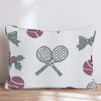 Ace of Holly Throw Pillow - Hillcroft Home