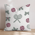 Ace of Holly Throw Pillow - Hillcroft Home