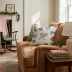 Ace of Holly Throw Pillow - Hillcroft Home
