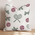 Ace of Holly Throw Pillow - Hillcroft Home