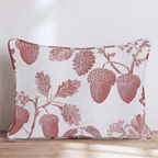 Acorns Toile Throw Pillow - Hillcroft Home