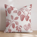 Acorns Toile Throw Pillow - Hillcroft Home