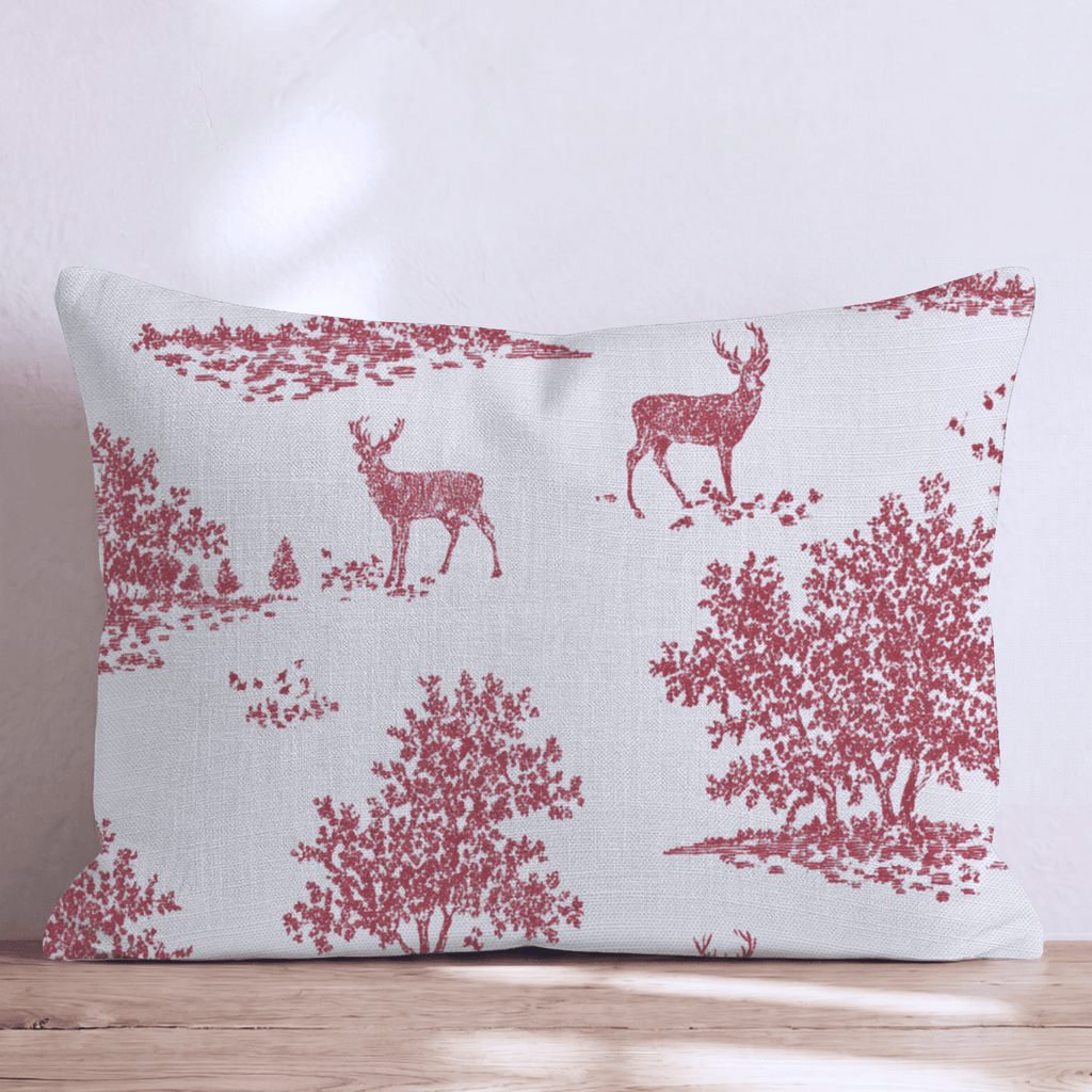 Adalyn Toile Throw Pillow - Hillcroft Home