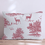 Adalyn Toile Throw Pillow - Hillcroft Home