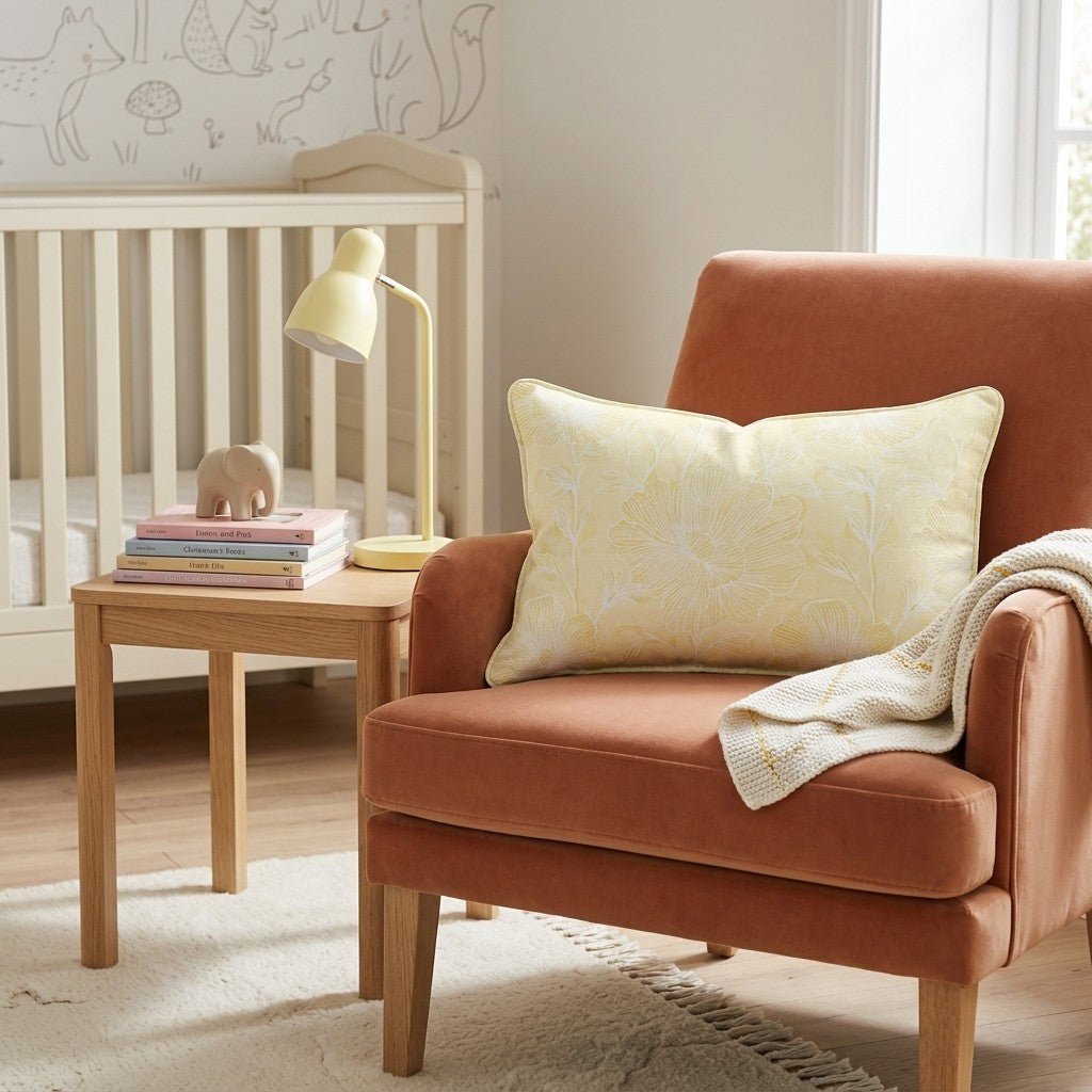 Addison Yellow Throw Pillow - Hillcroft Home