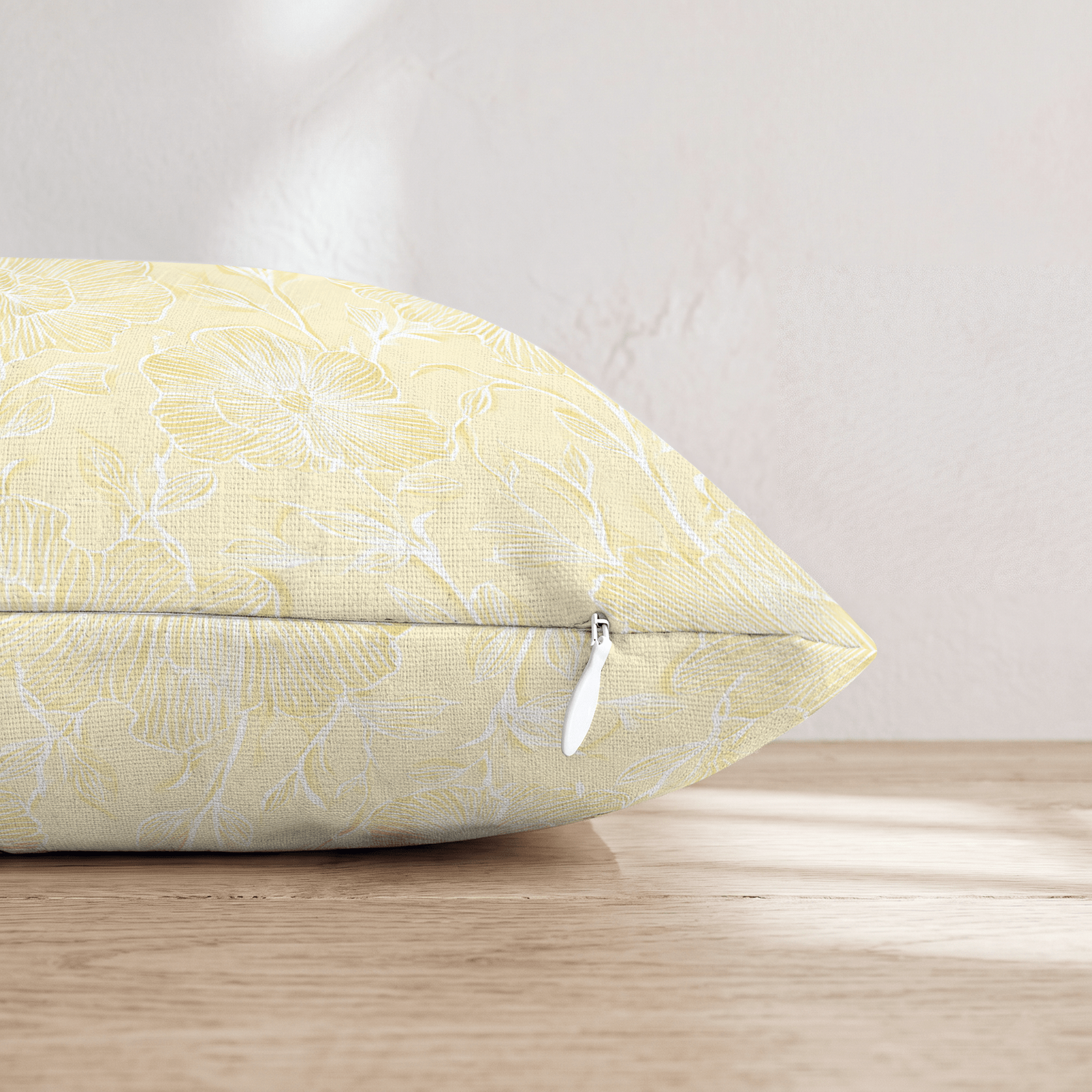 Addison Yellow Throw Pillow - Hillcroft Home
