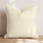 Addison Yellow Throw Pillow - Hillcroft Home