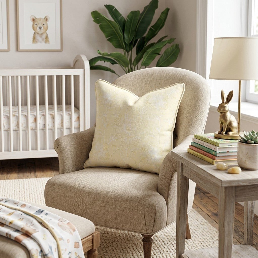 Addison Yellow Throw Pillow - Hillcroft Home