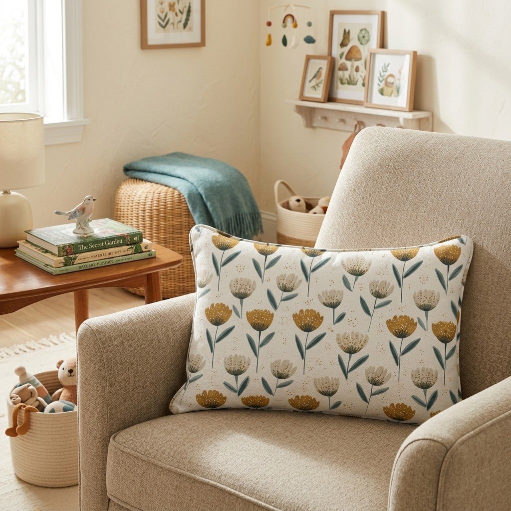 Ainsley June Throw Pillow - Hillcroft Home