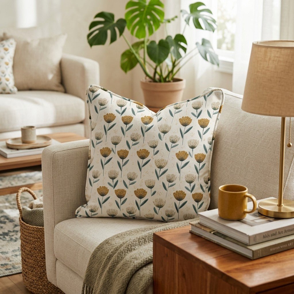Ainsley June Throw Pillow - Hillcroft Home