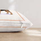 Airedale Terrier Coffee Throw Pillow - Hillcroft Home