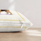 Airedale Terrier Matcha Throw Pillow - Hillcroft Home