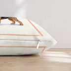 Airedale Terrier Tumbler Throw Pillow - Hillcroft Home