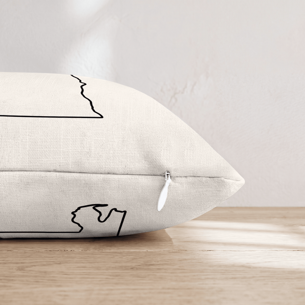 Alabama Home Throw Pillow - Hillcroft Home
