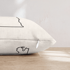 Alabama Home Throw Pillow - Hillcroft Home
