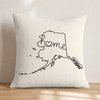Alaska Home Throw Pillow - Hillcroft Home