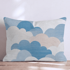 Aldric Clouds Throw Pillow - Hillcroft Home