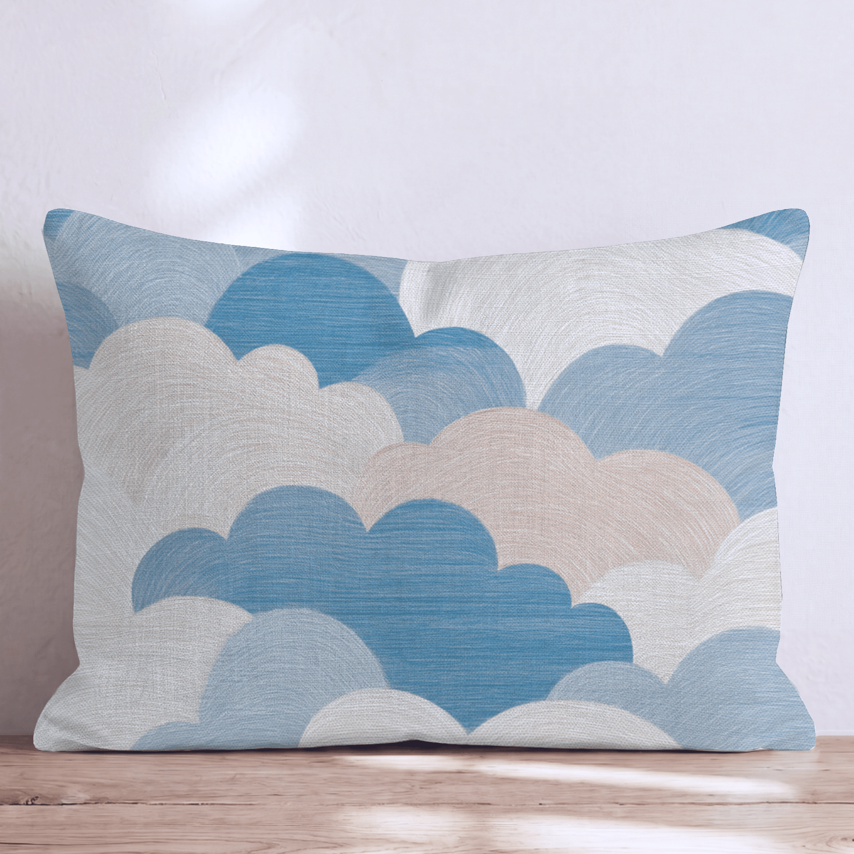 Aldric Clouds Throw Pillow - Hillcroft Home