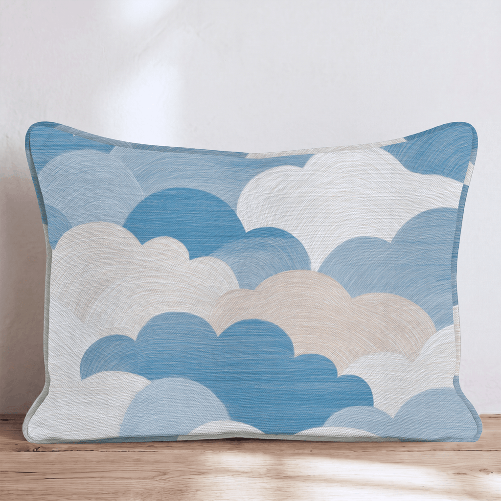 Aldric Clouds Throw Pillow - Hillcroft Home