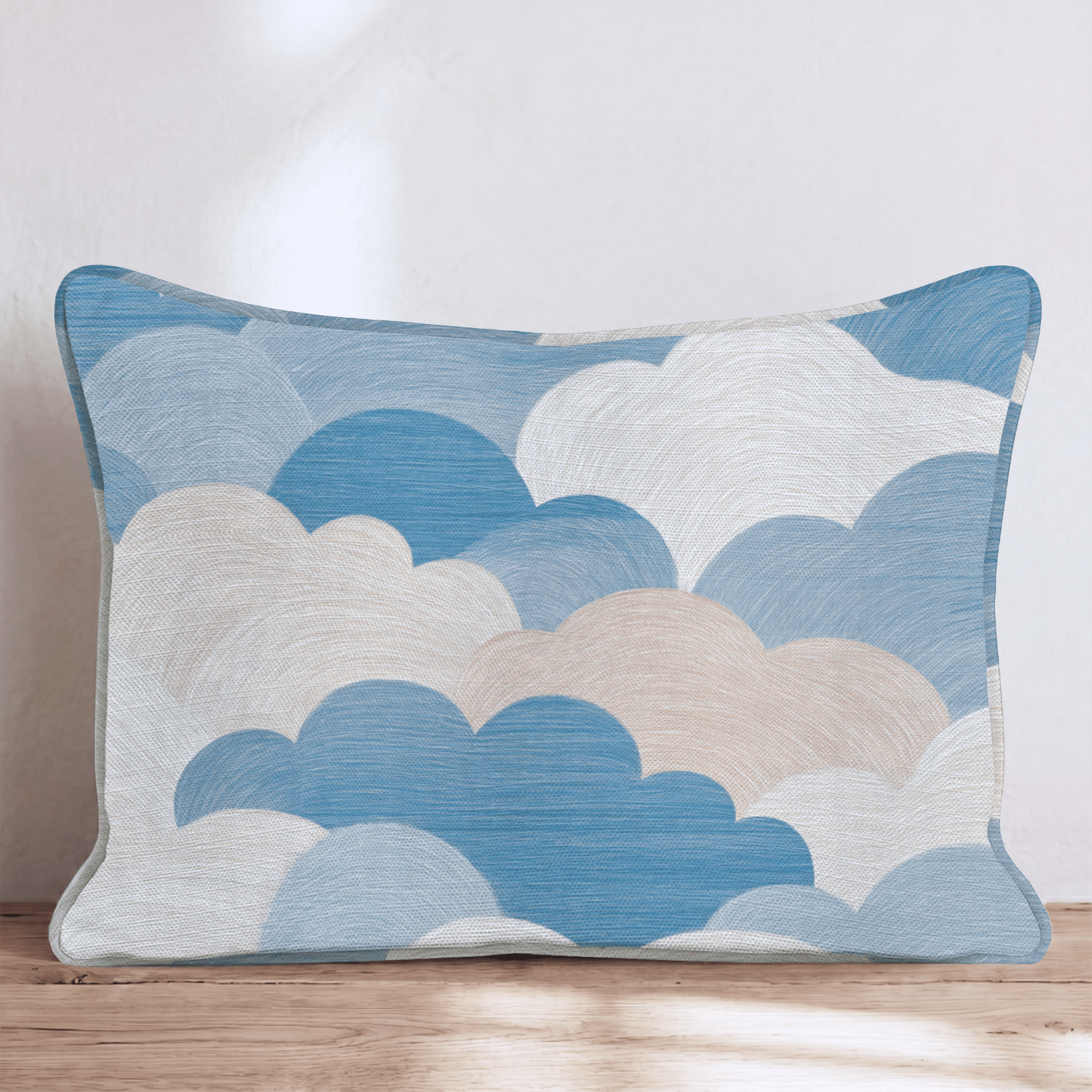 Aldric Clouds Throw Pillow - Hillcroft Home