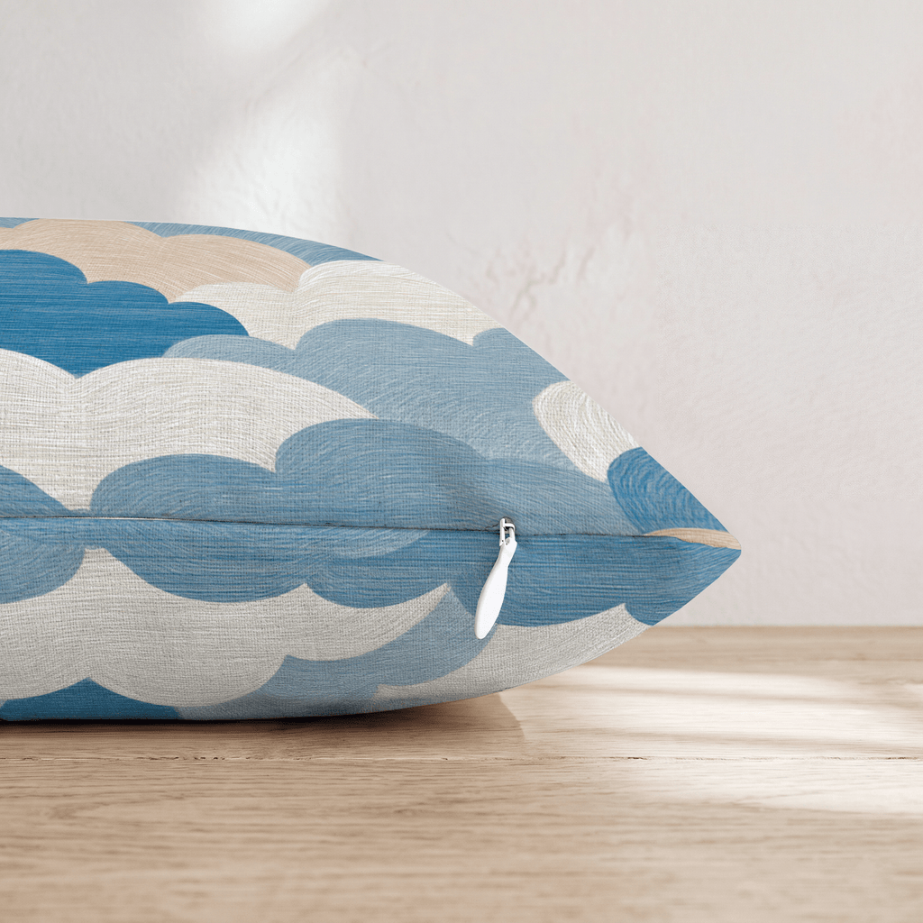Aldric Clouds Throw Pillow - Hillcroft Home