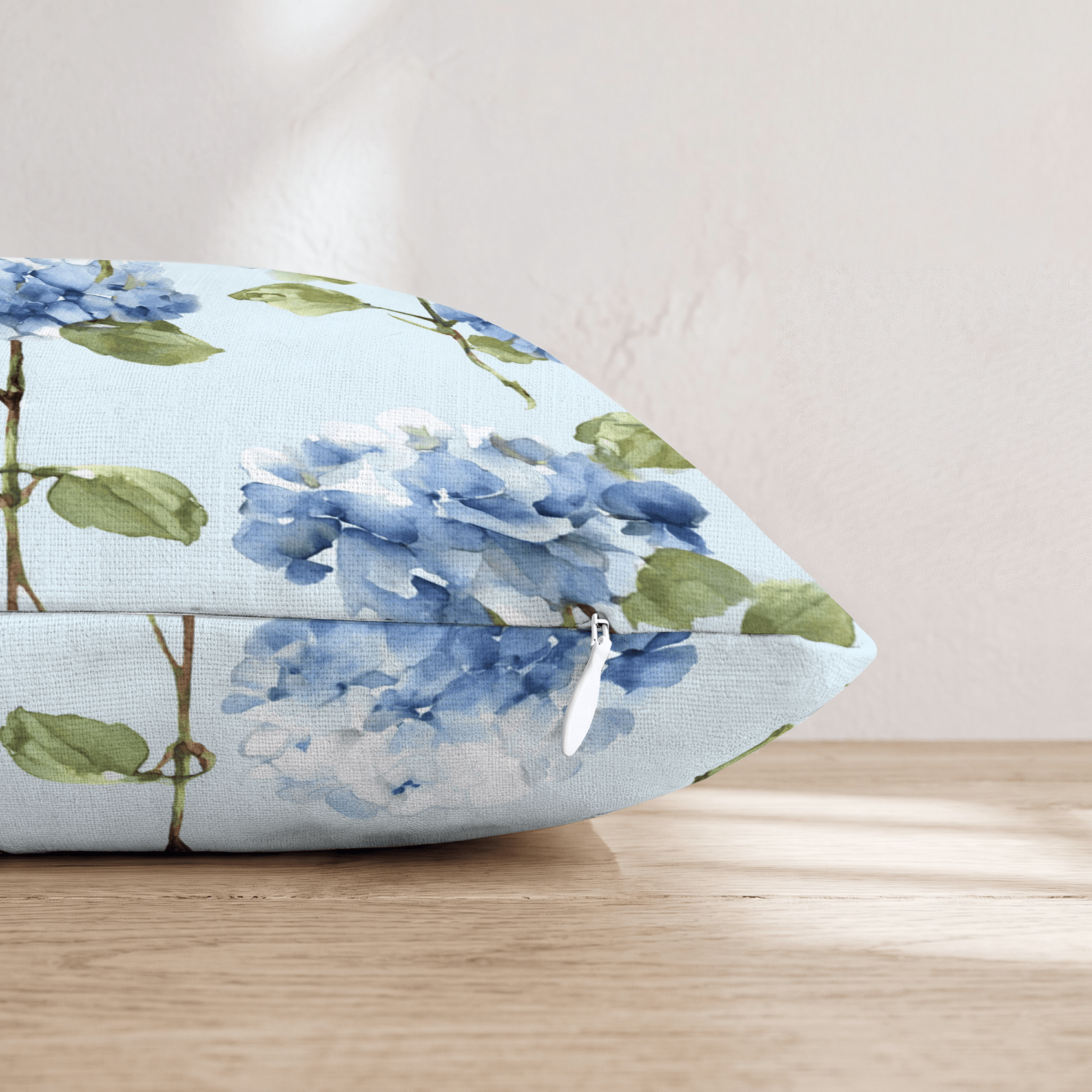 Alex Hydrangeas Throw Pillow - Hillcroft Home