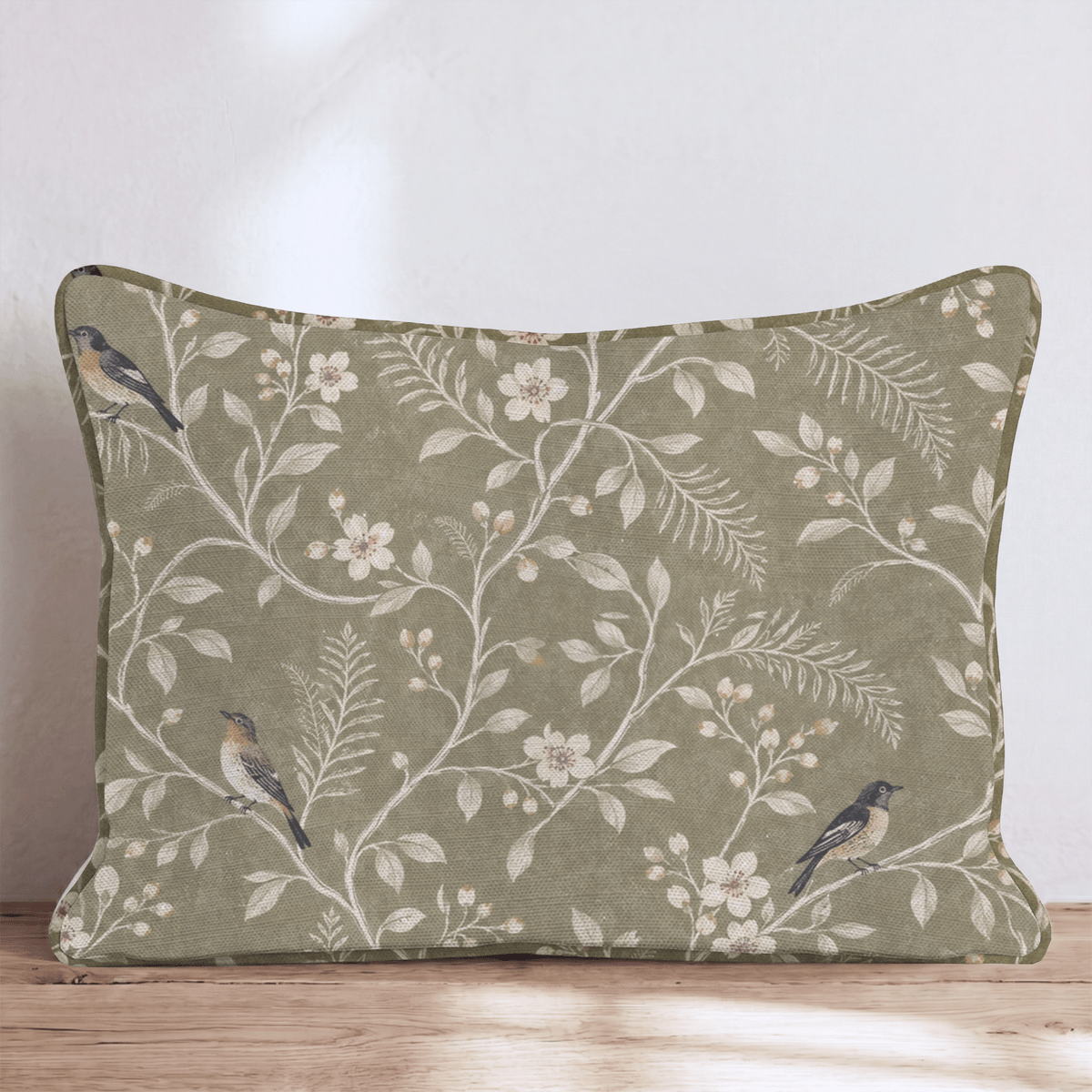 Alice's Garden Throw Pillow throw pillow - Hillcroft Home