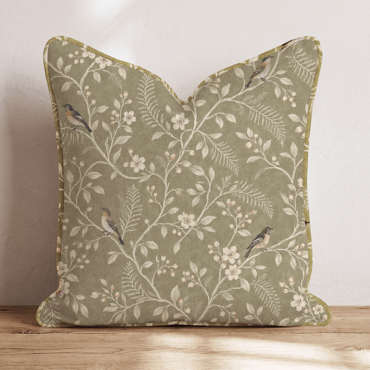 Alice's Garden Throw Pillow throw pillow - Hillcroft Home