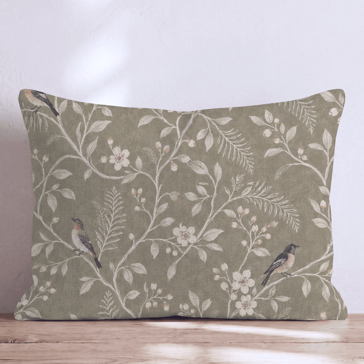 Alice's Garden Throw Pillow throw pillow - Hillcroft Home