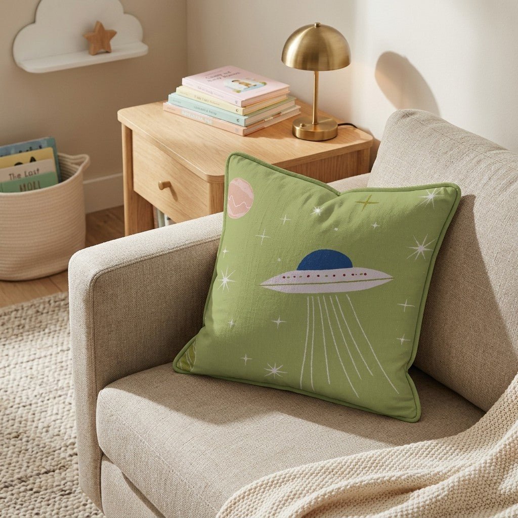 Alien Adventure Throw Pillow - Hillcroft Home
