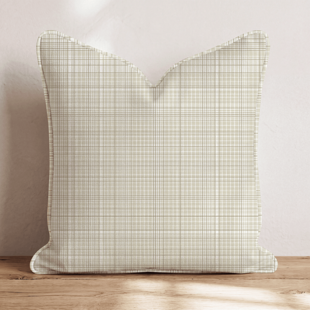 Alina Plaid Throw Pillow - Hillcroft Home