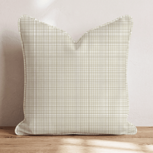 Alina Plaid Throw Pillow - Hillcroft Home