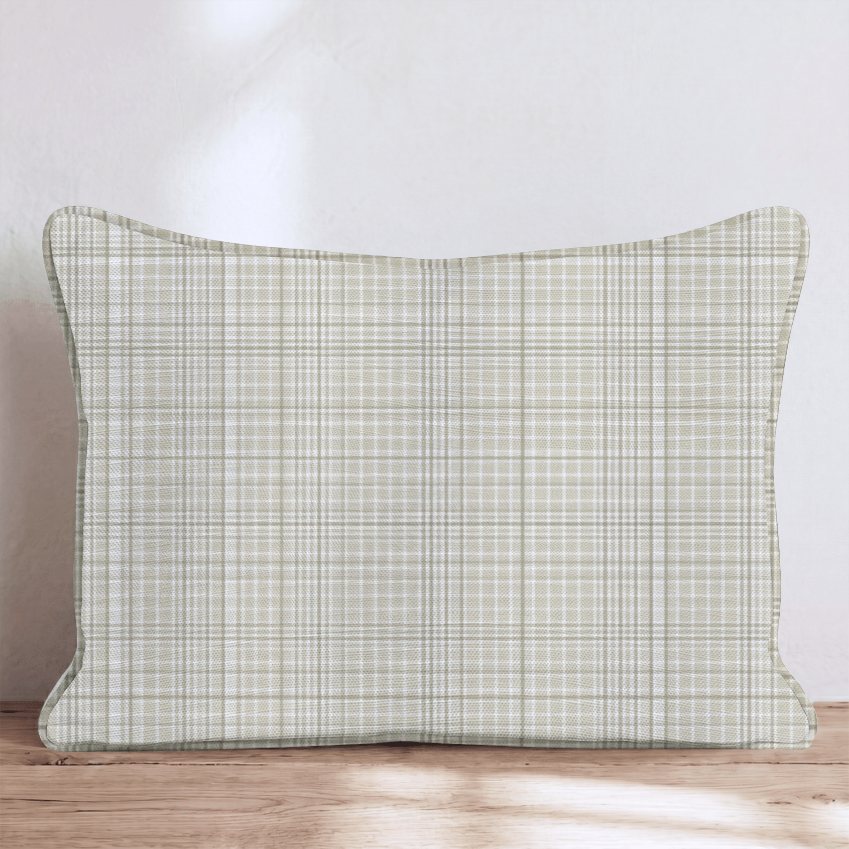 Alina Plaid Throw Pillow - Hillcroft Home