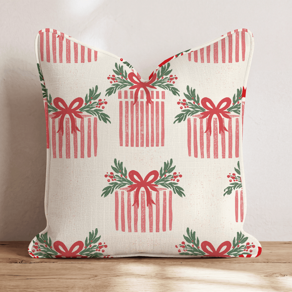 All Wrapped Up Throw Pillow throw pillow - Hillcroft Home