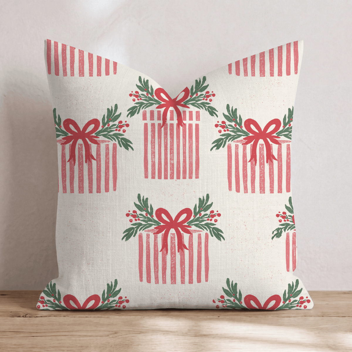 All Wrapped Up Throw Pillow throw pillow - Hillcroft Home