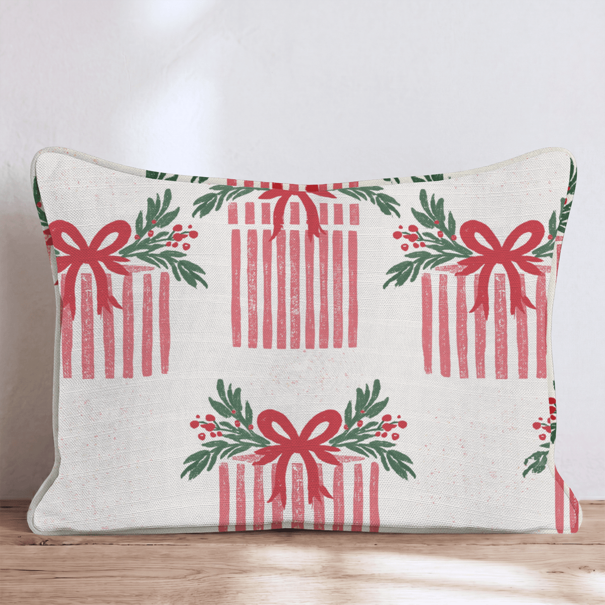 All Wrapped Up Throw Pillow throw pillow - Hillcroft Home