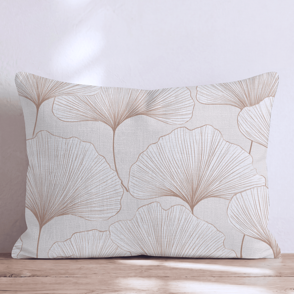 Alma Ginko Throw Pillow - Hillcroft Home