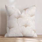 Alma Ginko Throw Pillow - Hillcroft Home