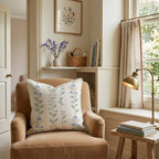 Alternating Garden Wall Throw Pillow - Hillcroft Home