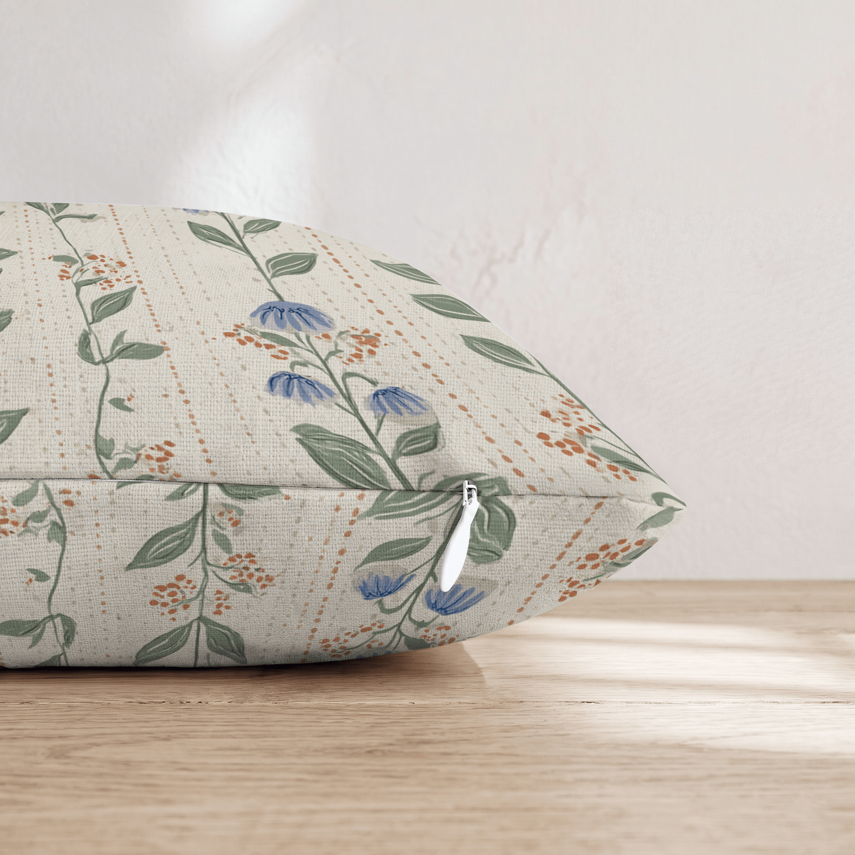 Alternating Garden Wall Throw Pillow - Hillcroft Home