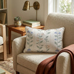 Alternating Garden Wall Throw Pillow - Hillcroft Home