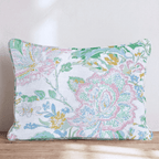 Alyssa Damask Throw Pillow - Hillcroft Home