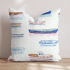 Amalfi Harbor Throw Pillow - Hillcroft Home