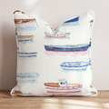 Amalfi Harbor Throw Pillow - Hillcroft Home